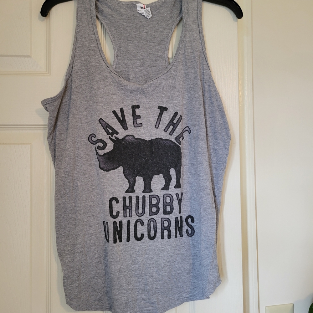 Womans racer back tank